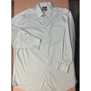Men's COVINGTON Wrinkle & Stain Free Shirt X-Large‎ Green